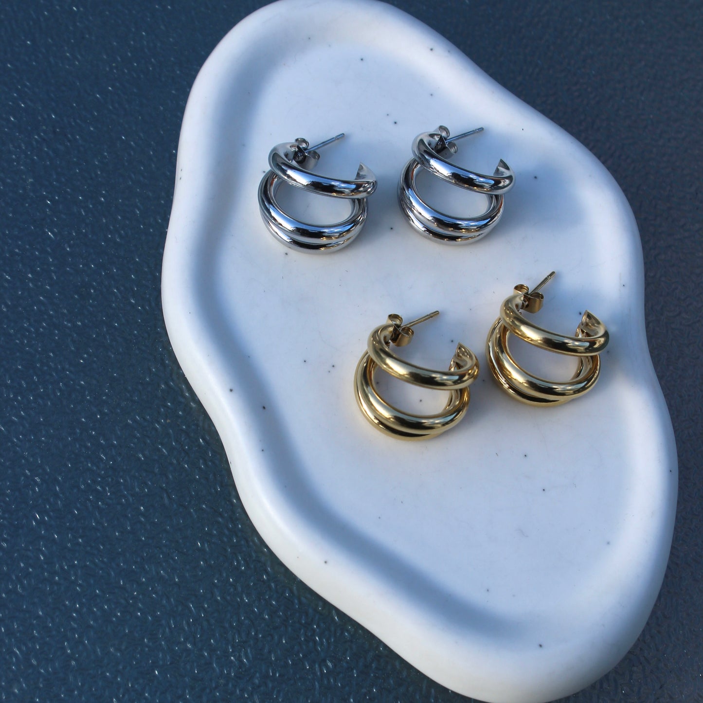 Pendientes Triplete