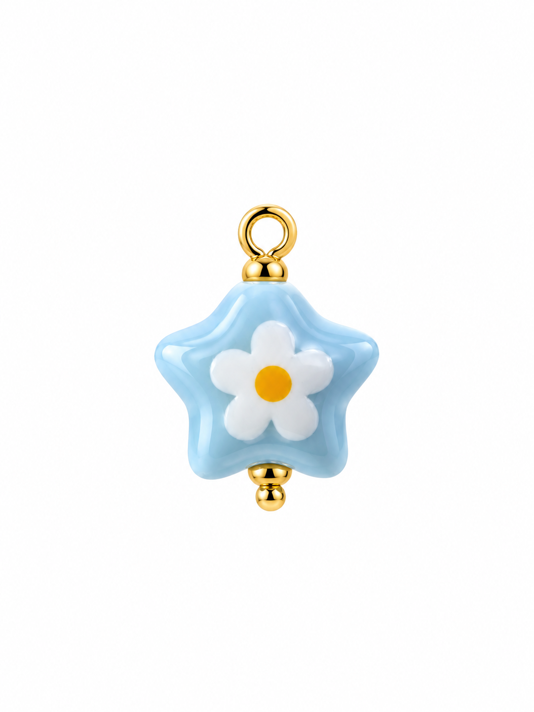 Charm estrella flor