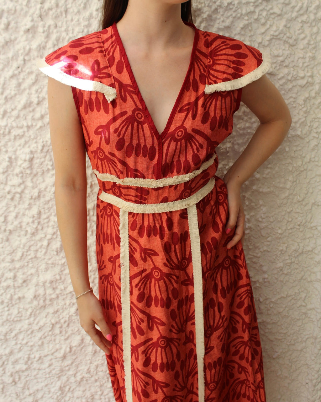 Vestido Creta Rojo