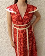 Vestido Creta Rojo