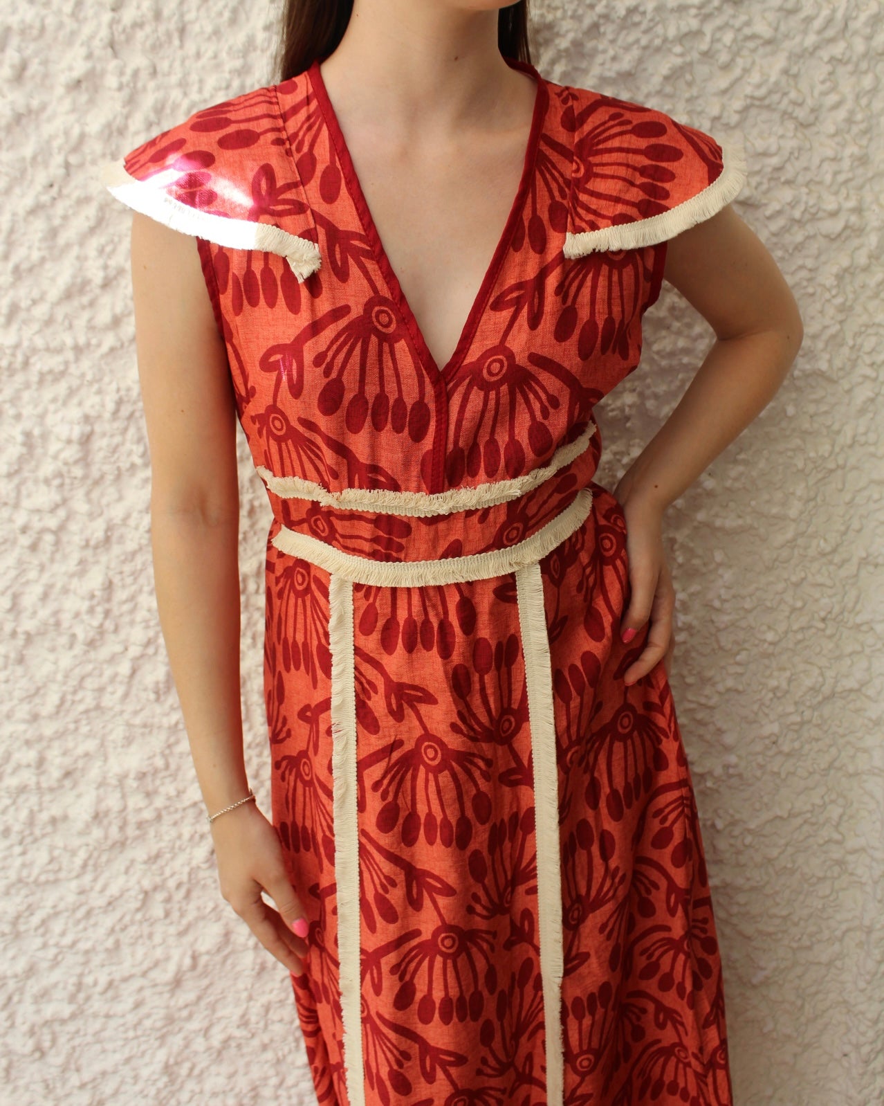 Vestido Creta Rojo
