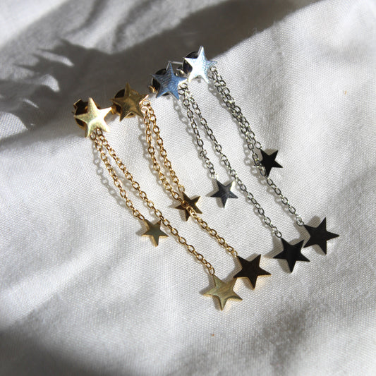 Pendientes Lluvia de Estrellas