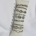 Pulseras Eslabones Silver