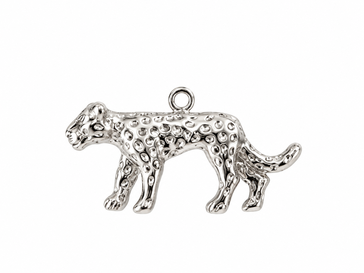 Charm tigre silver