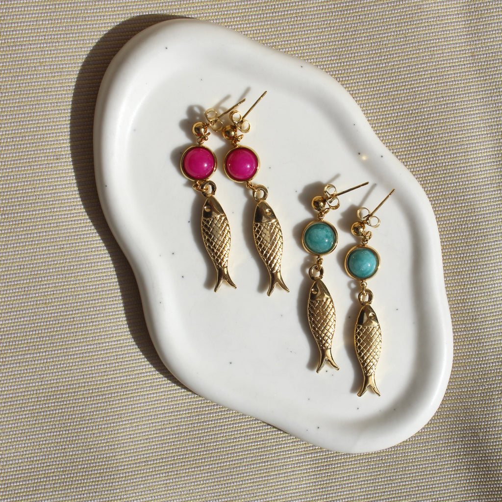Pendientes Fish