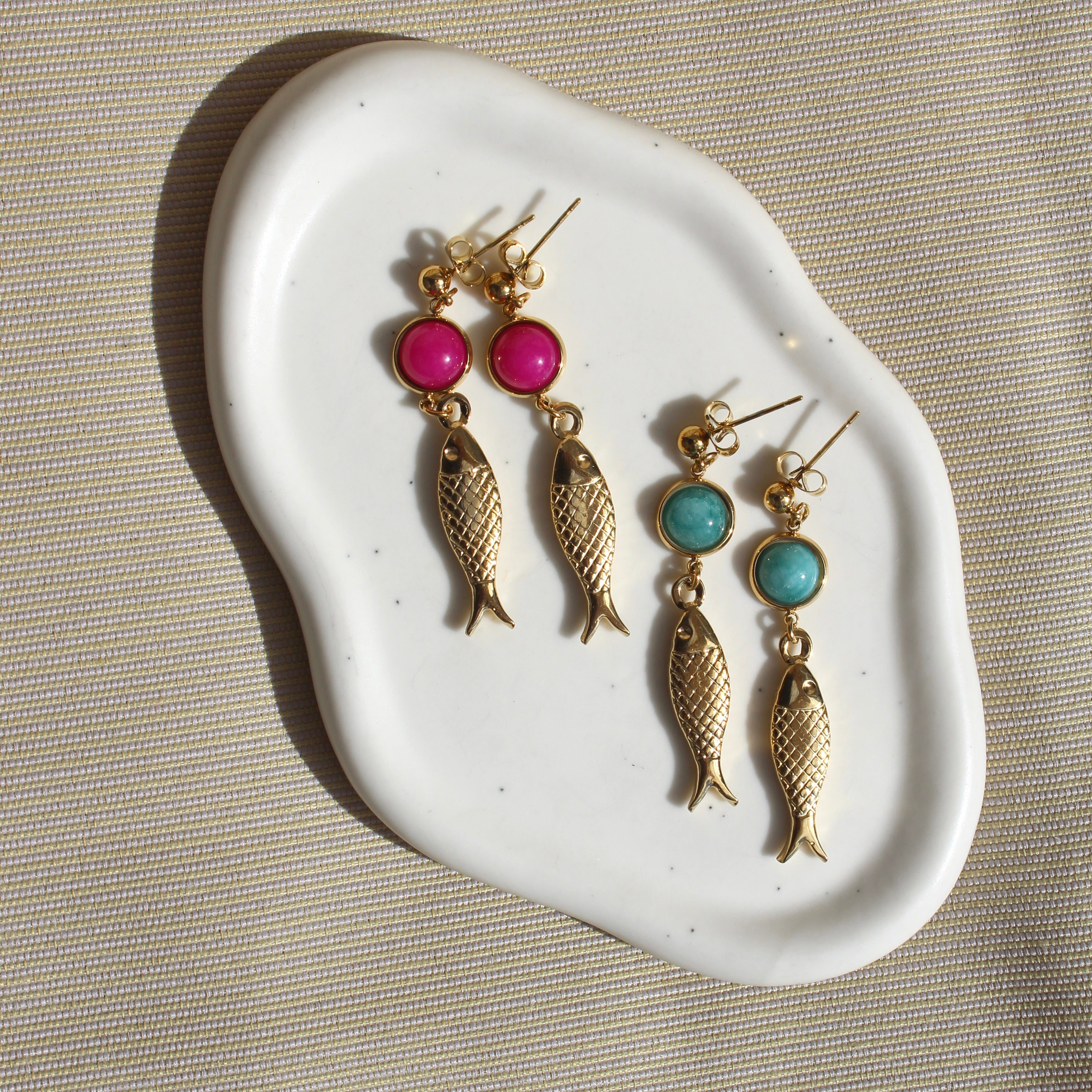 Pendientes Fish