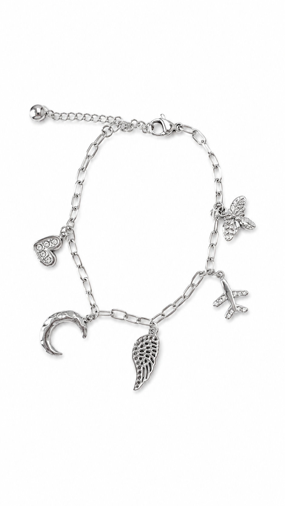 Pulsera Silver Charms
