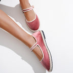 Bailarinas Terciopelo Rosa