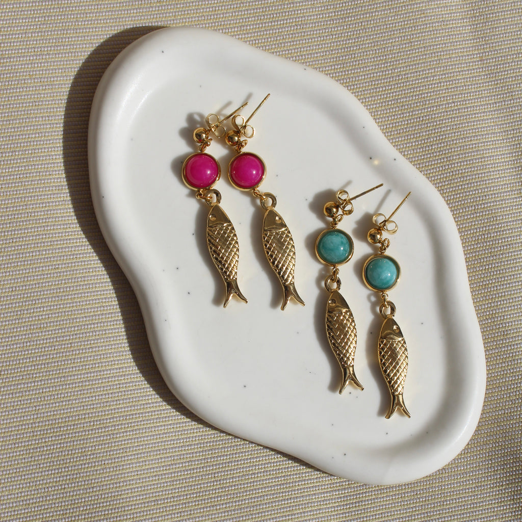 Pendientes Fish