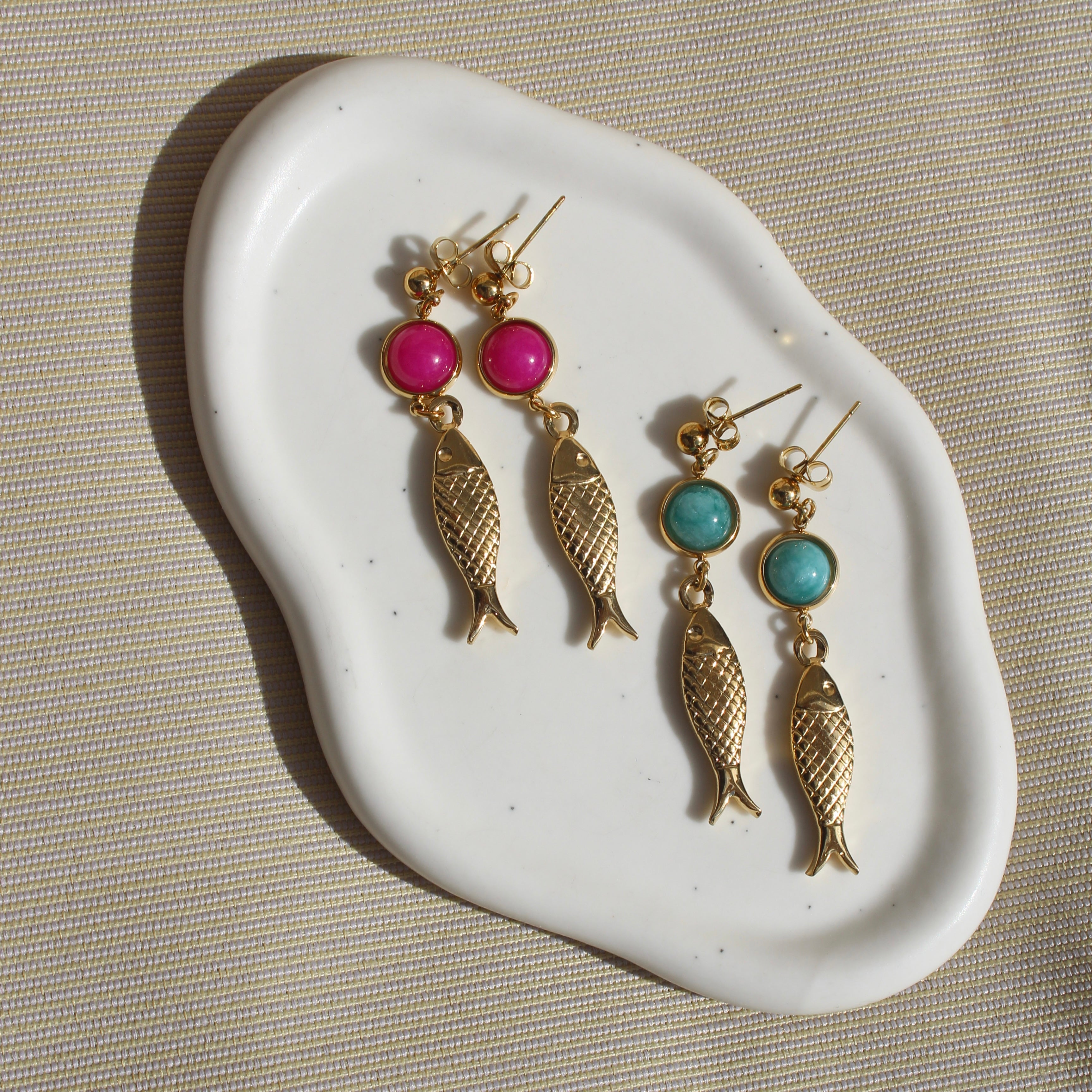 Pendientes Fish