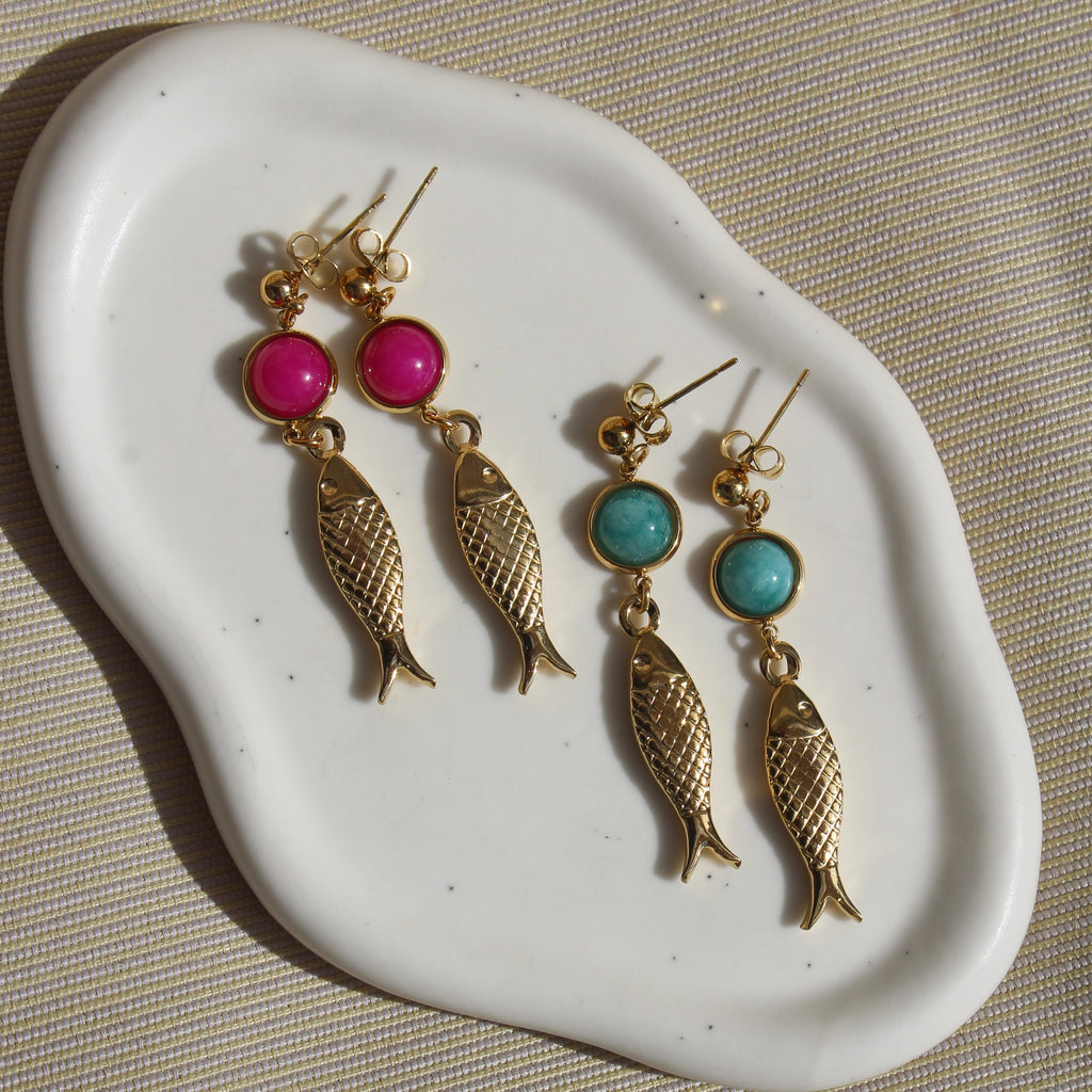 Pendientes Fish