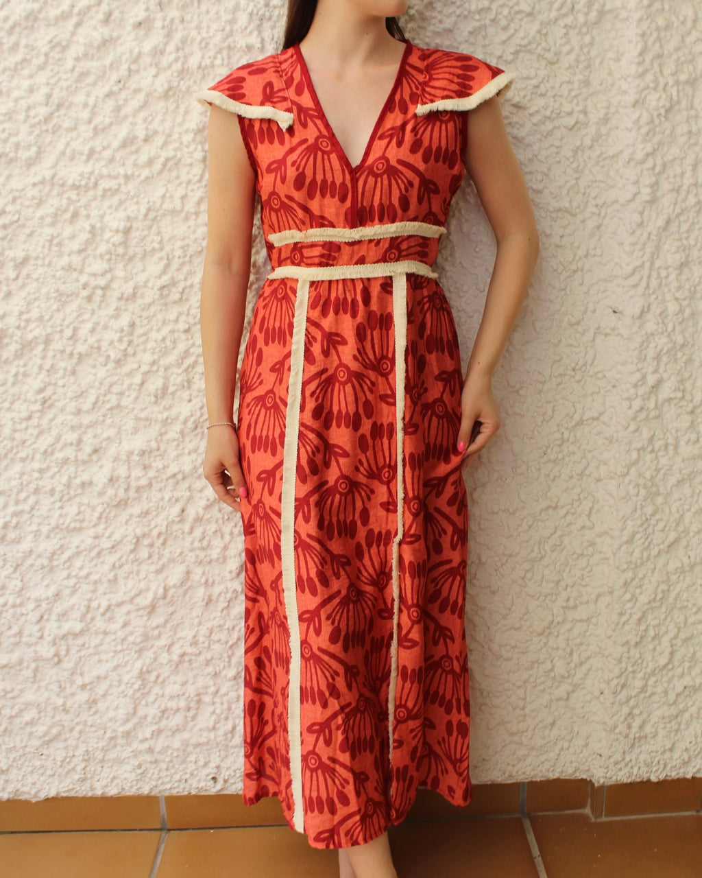 Vestido Creta Rojo