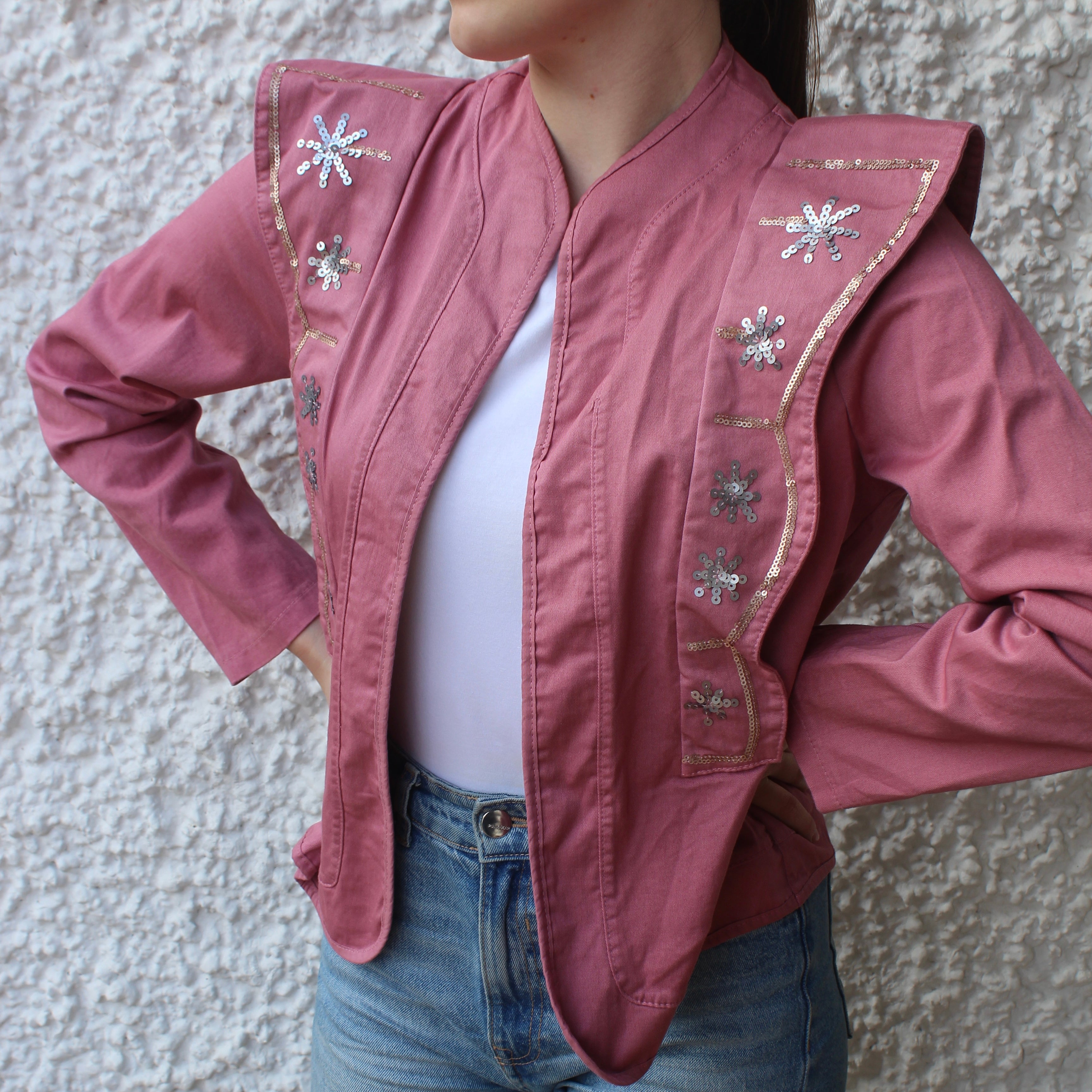 Chaqueta Daisy Rosa