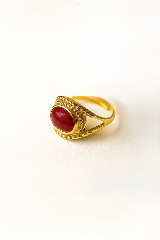 Anillo Lena Burdeos