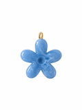Charm flor azul