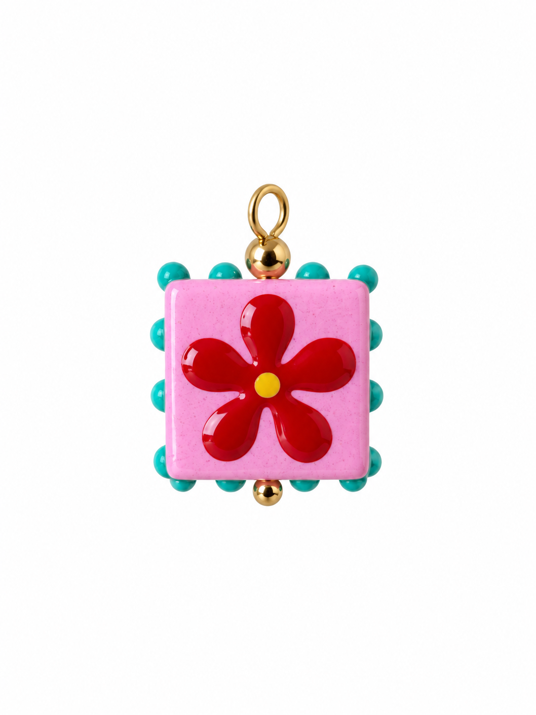 Charm cuadro flor