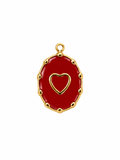 Charm red cora