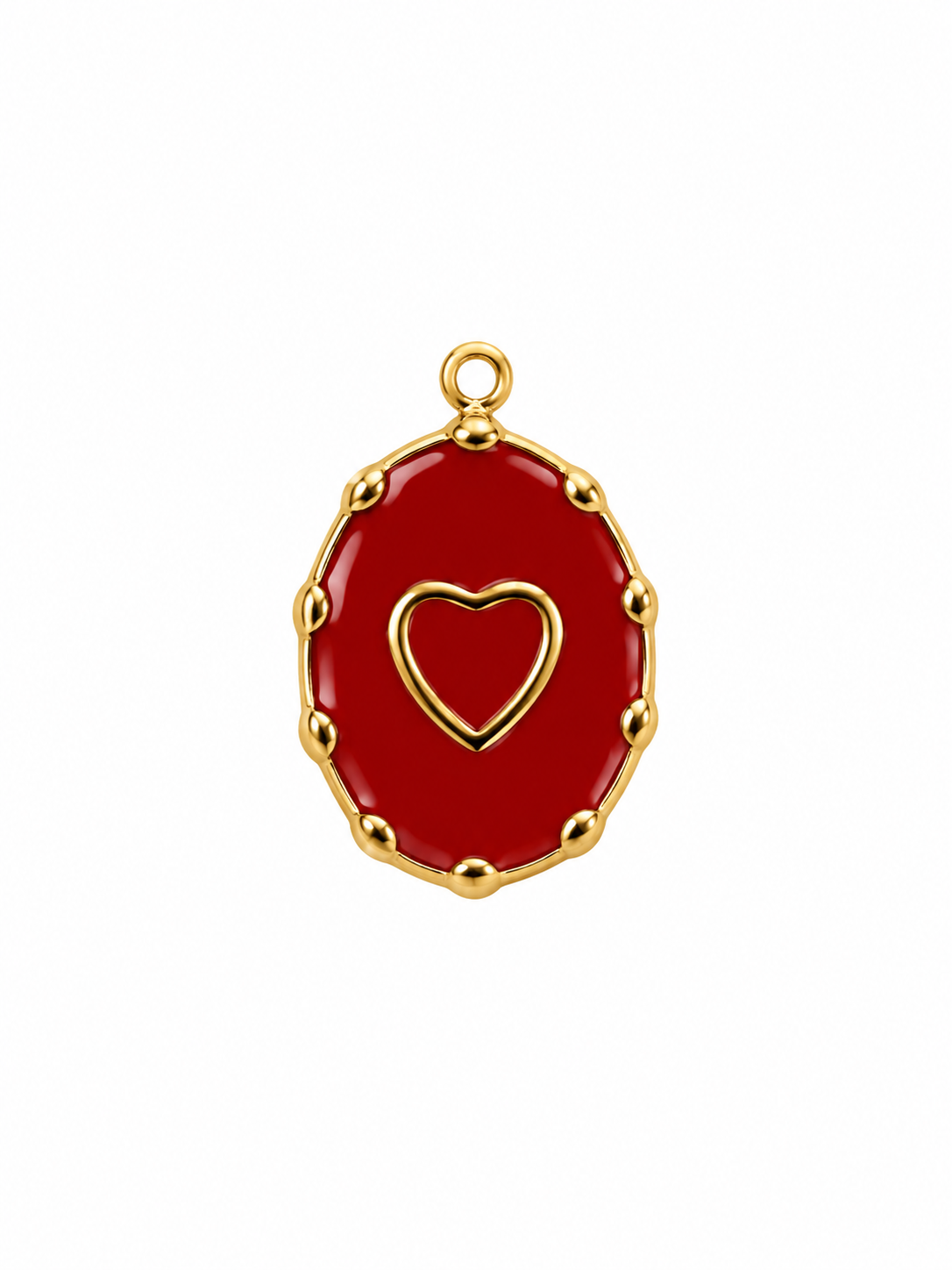 Charm red cora
