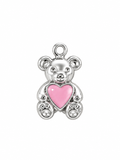 Charm oso silver