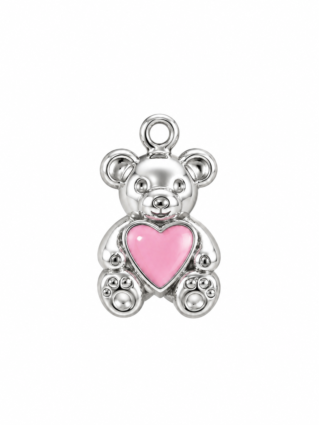 Charm oso silver