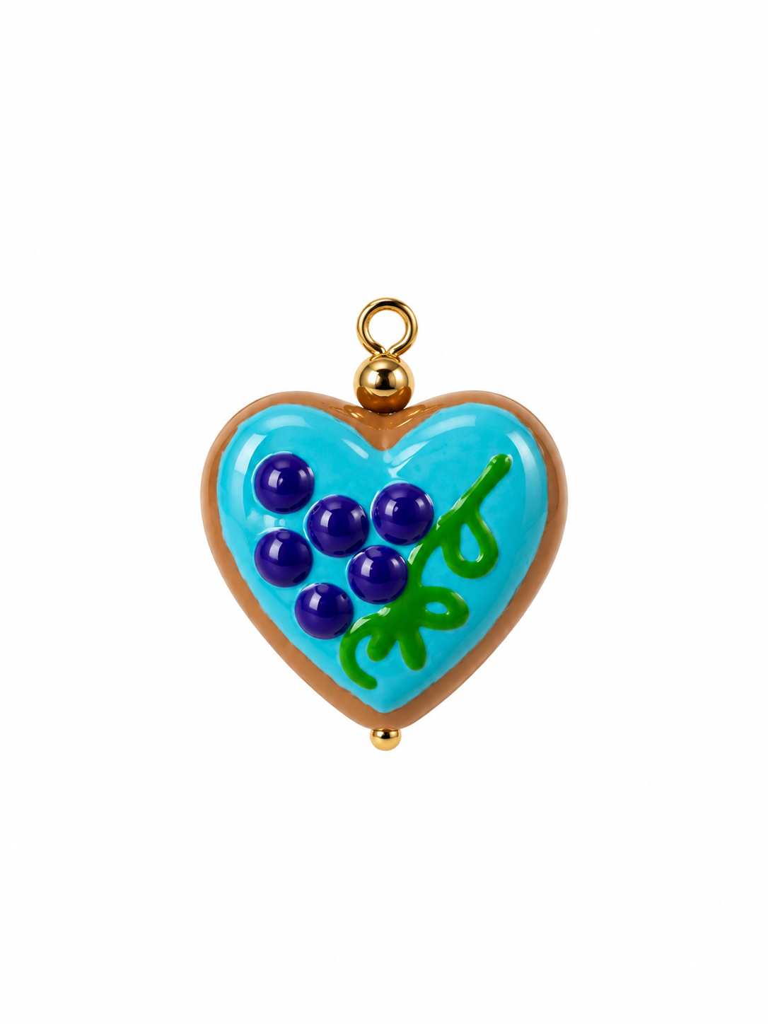 Charm cora cerámica