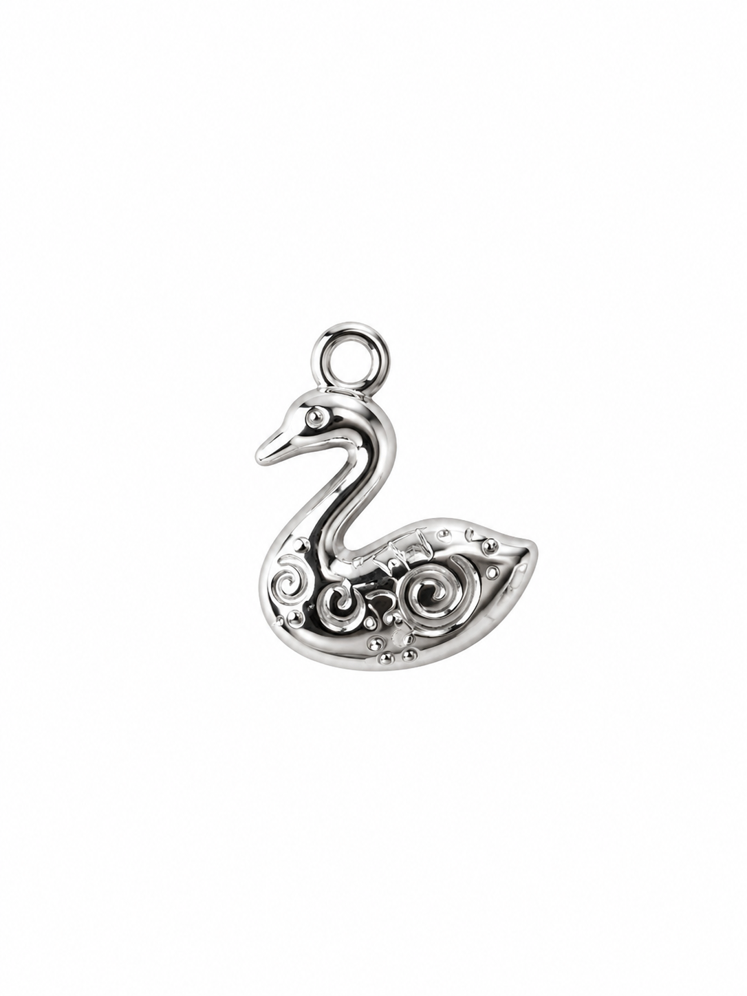 Charm cisne silver