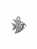 Charm fish silver