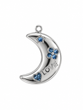 Charm luna silver