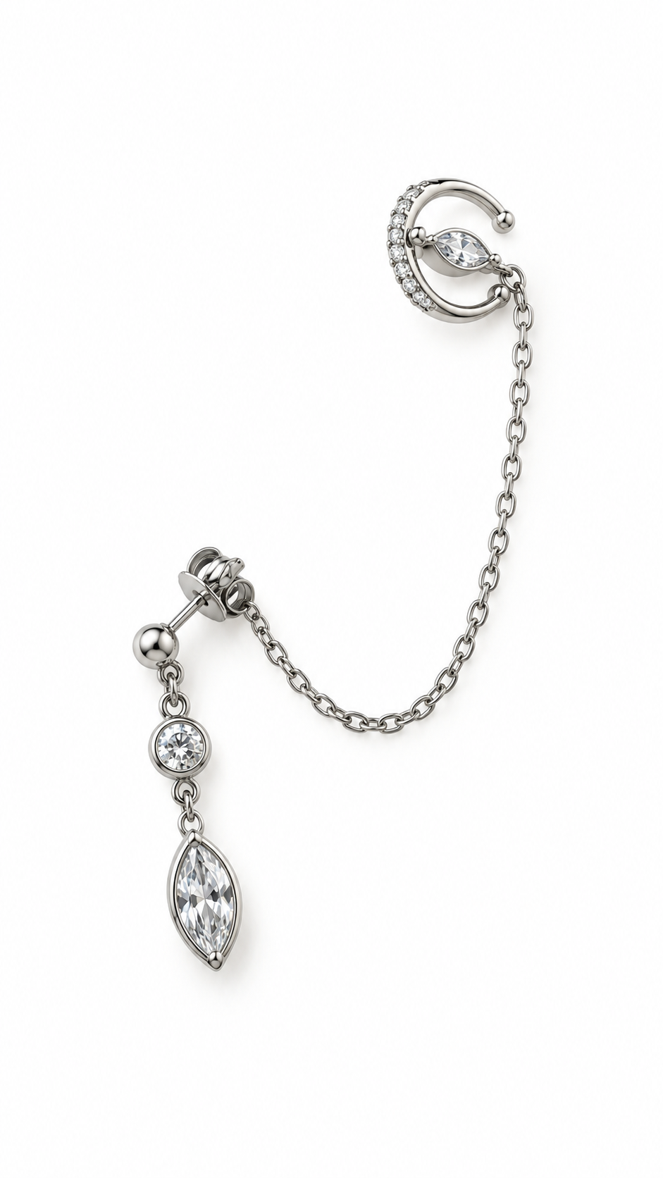 Pendiente + Ear Cuff