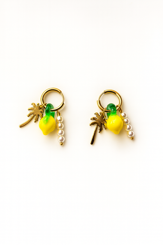 Pendientes Zumo Limón