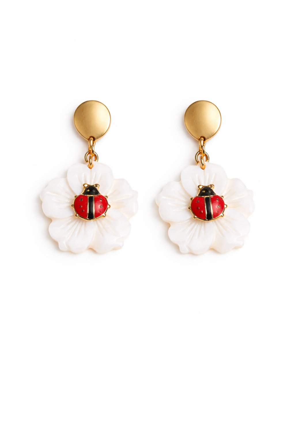 Pendientes Mariquita