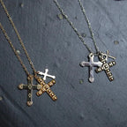 Colgante Triple Cruz